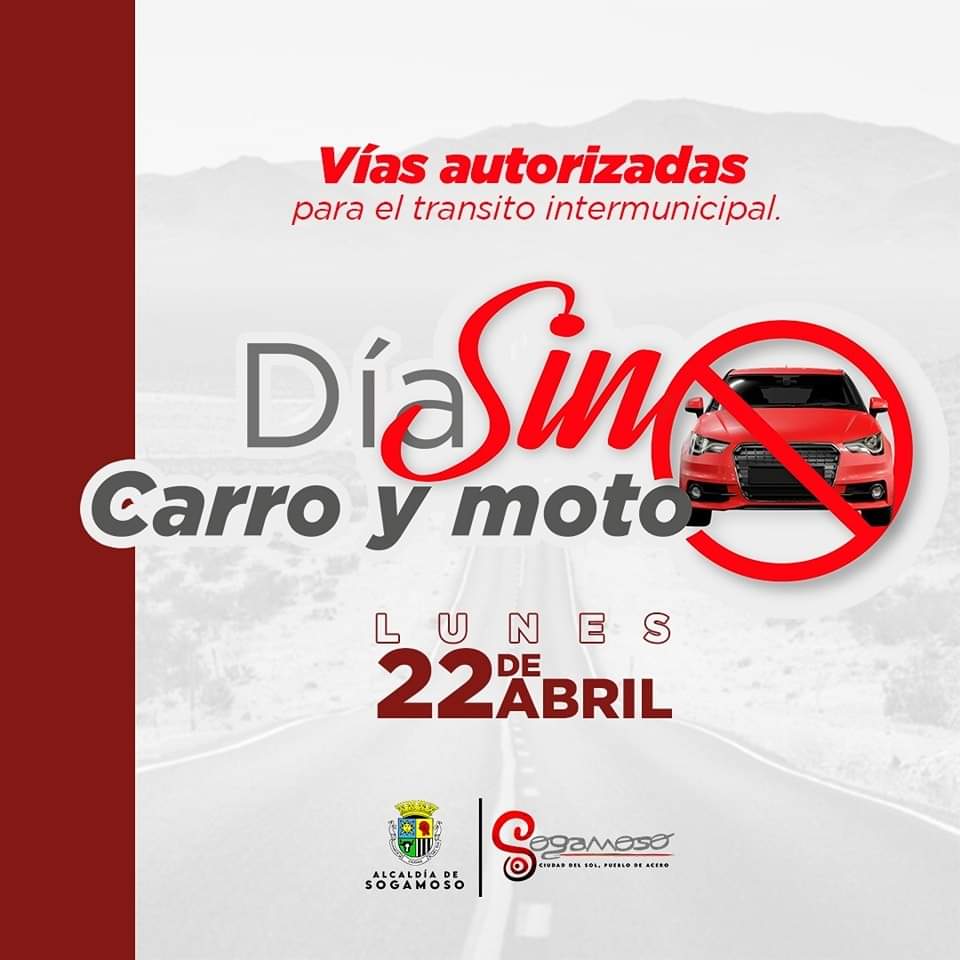 Sogamoso tendrá un día sin carro ni moto