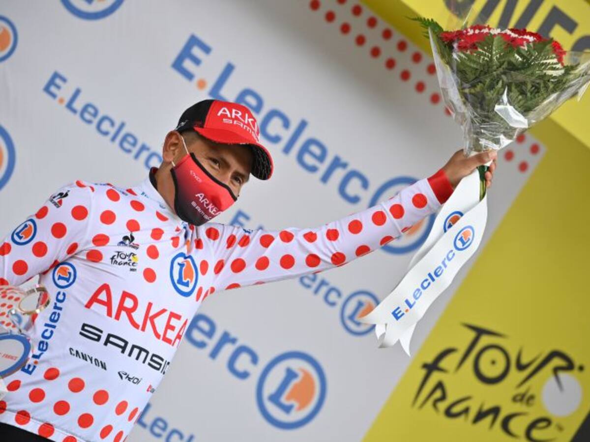 Colombianos etapa 9: Nairo líder de la montaña, 'Rigo' se metió al podio