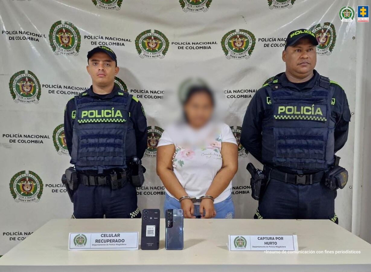 Capturada mujer que habría instrumentalizado a su hijo de 9 años para robar en Plato, Magdalena/ Fiscalía