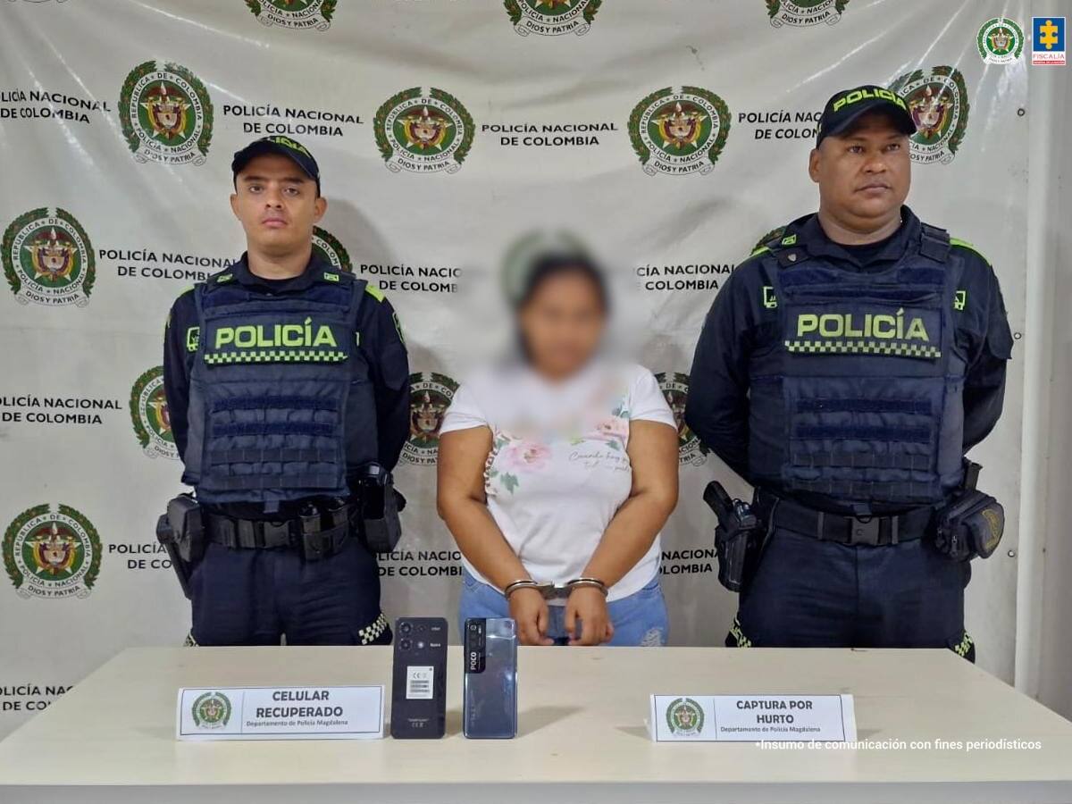 Capturada mujer que habría instrumentalizado a su hijo de 9 años para robar en Plato, Magdalena