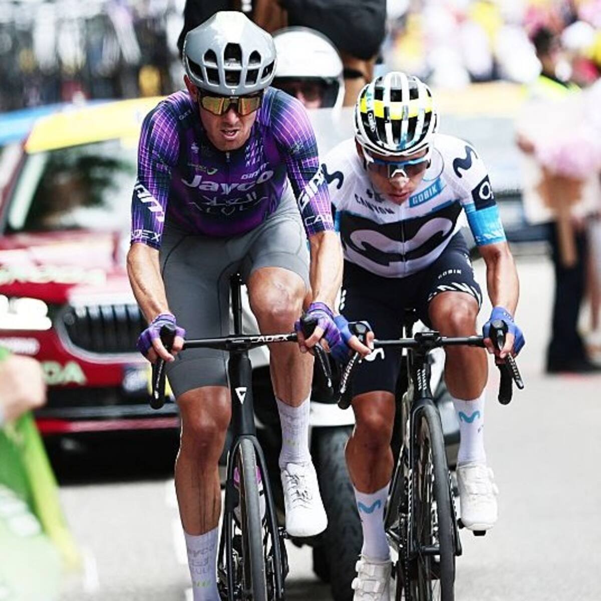 Einer Rubio, entre los mejores cinco de la etapa reina del Tour de Francia: Así le fue al colombiano