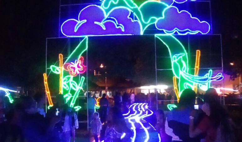 Alumbrado navideño en Circasia, Quindío