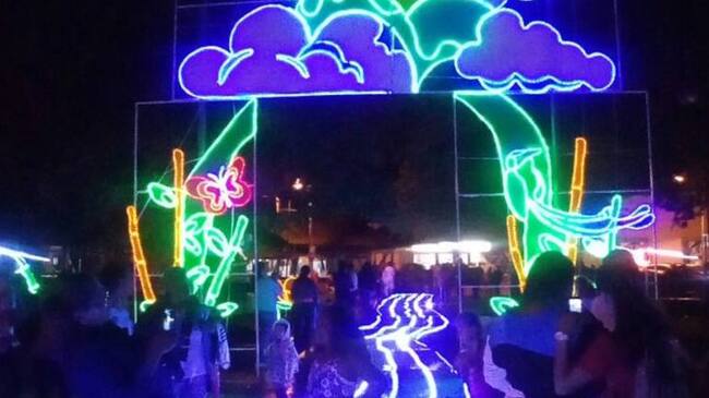 Alumbrado navideño en Circasia, Quindío