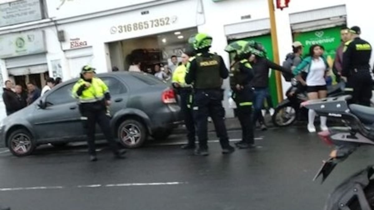 Ataque sicarial en inmediaciones del parque Bolívar, al suroriente de Pasto
