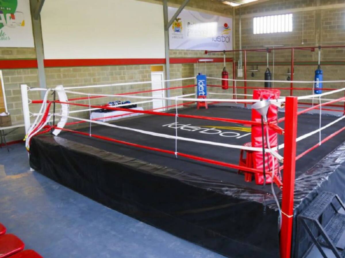 Turbaco tiene nuevo gimnasio de boxeo