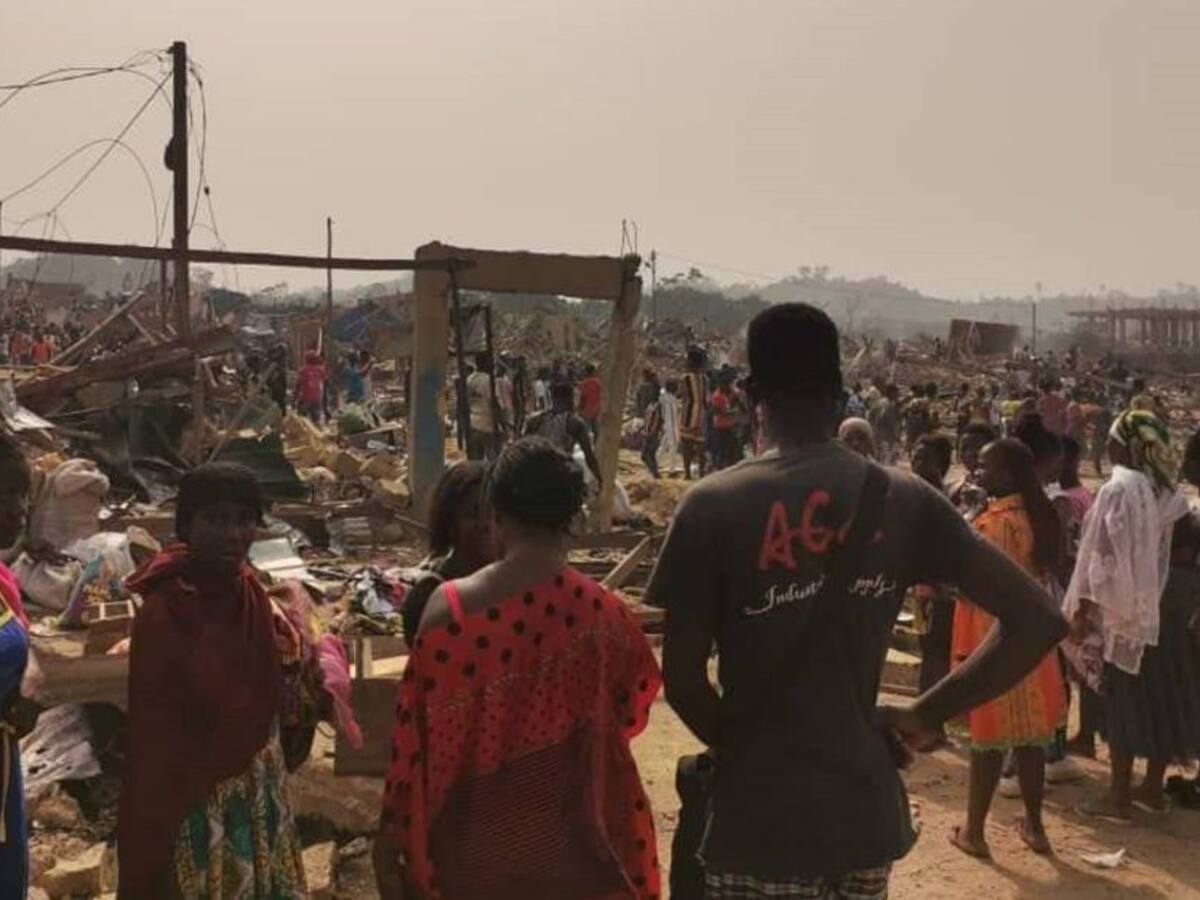 Explosión en Ghana deja un número indeterminado de muertos