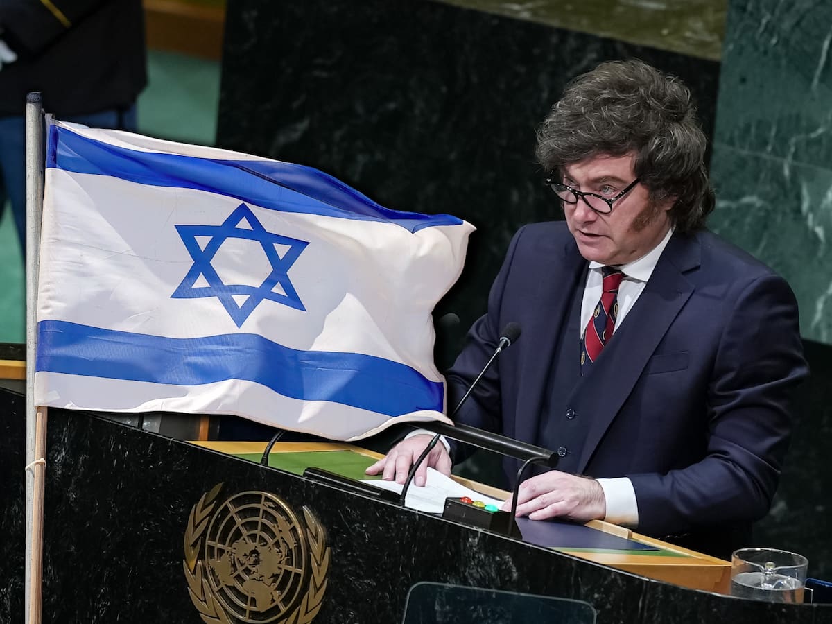 “Israel es la base de los valores de occidente”: Javier Milei, presidente de Argentina