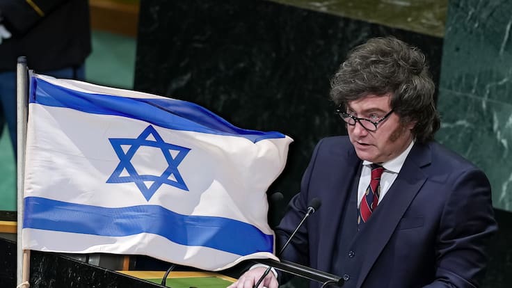 “Israel es la base de los valores de occidente”: Javier Milei, presidente de Argentina