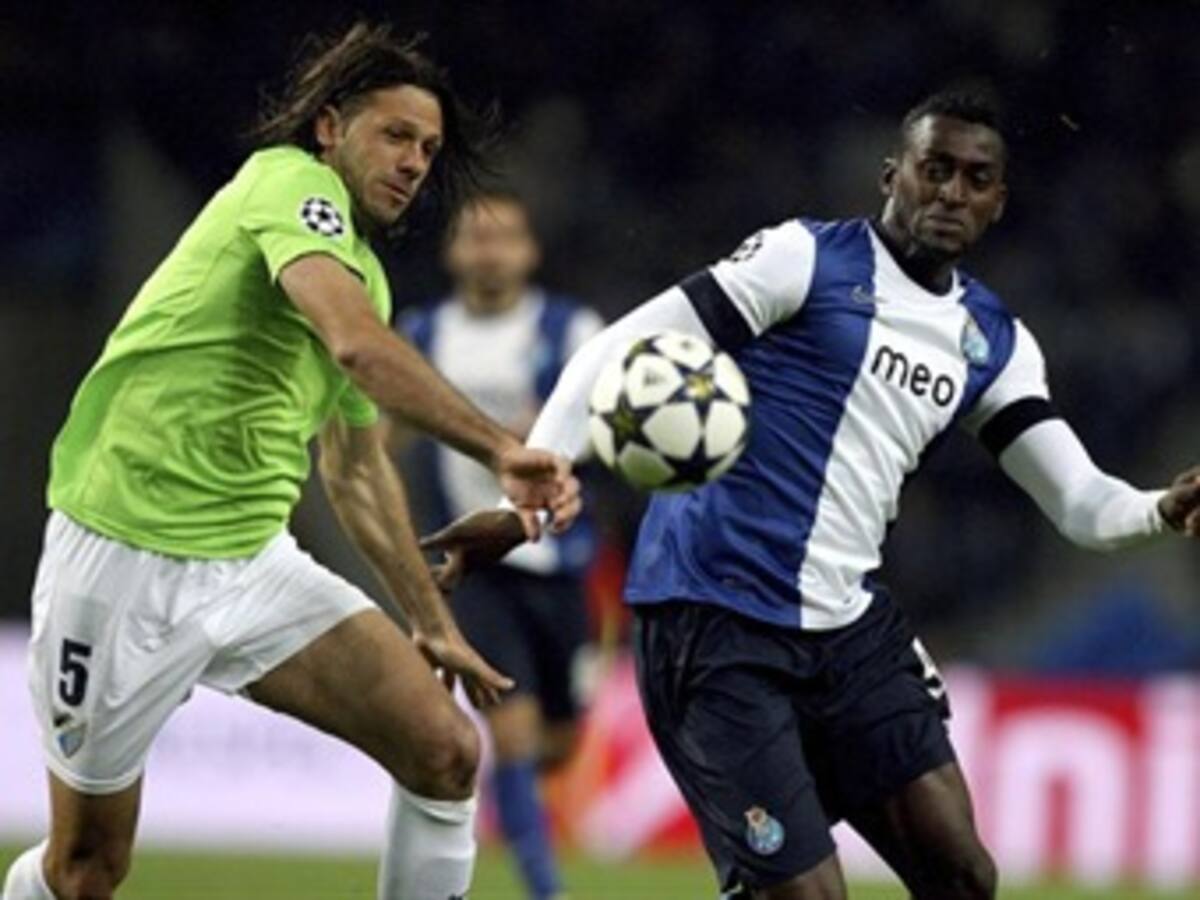 Por la mínima diferencia, Oporto venció a Málaga en Liga de Campeones