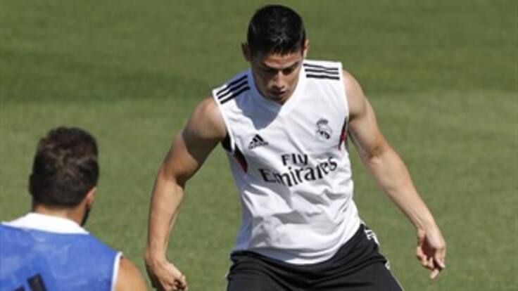 Gran expectativa por James hoy en la Supercopa