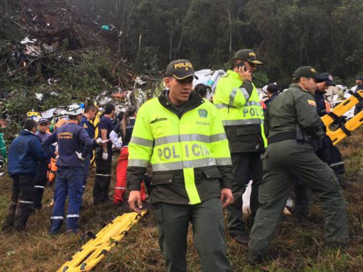 Varios días tardarían labores de rescate por accidente del Chapecoense