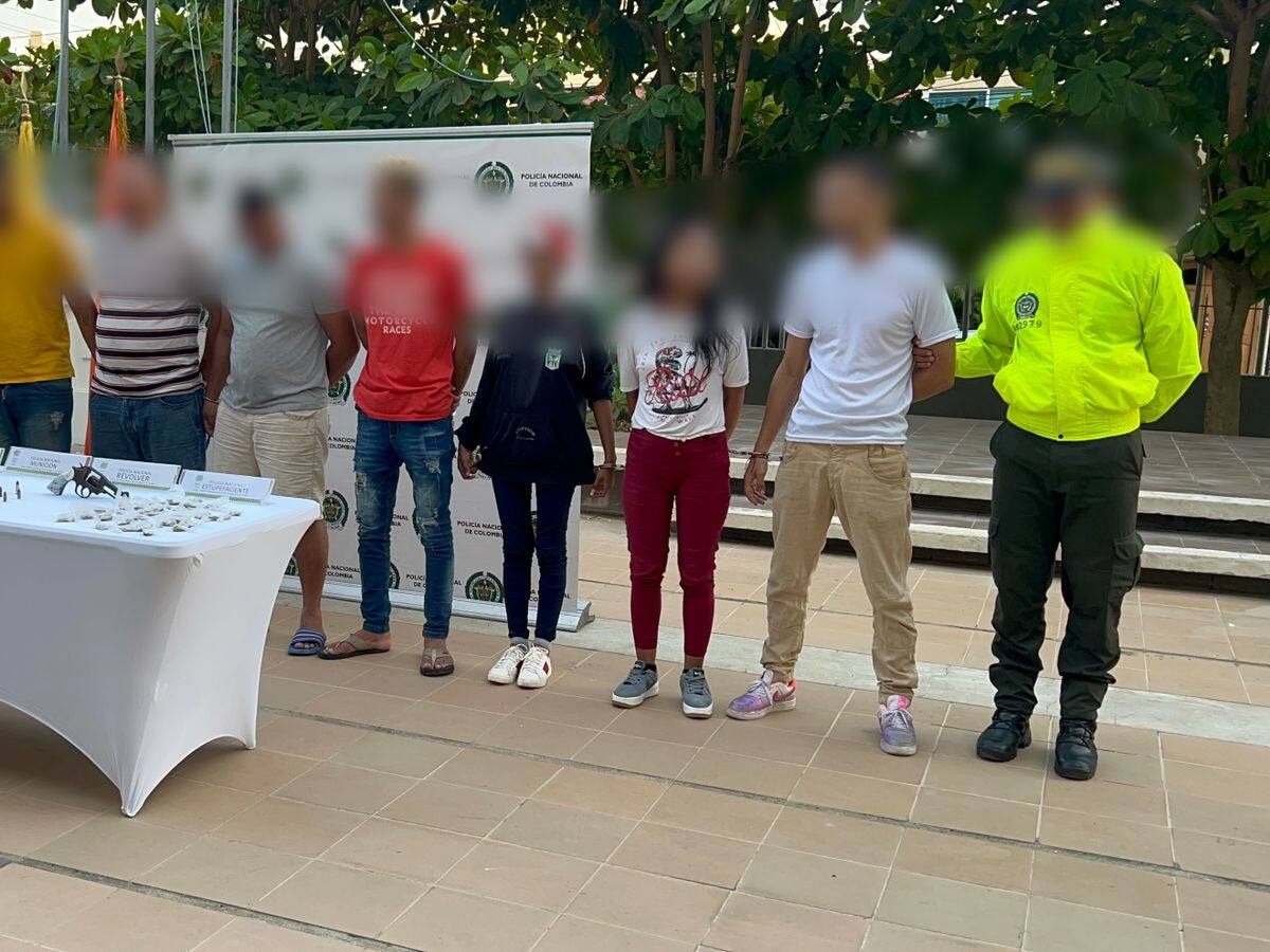 Siete capturados por traficar armas para cometer hurtos en el Centro Histórico