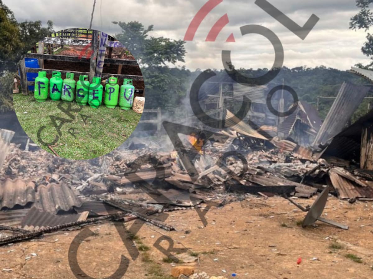 Las disidencias quemaron dos casas en Remedios y habrían secuestrado a dos campesinos