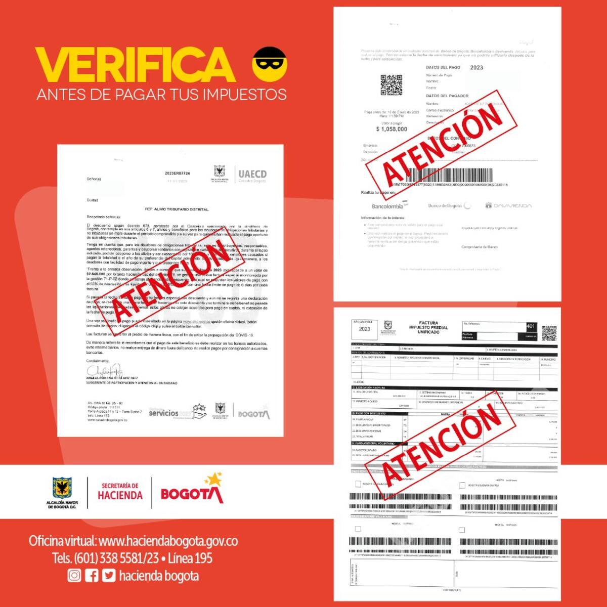 Sec. de Hacienda: Alertan sobre envío de cartas falsas para estafar a ciudadanos