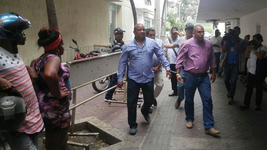 Los detenidos continúan hoy en audiencias de imputación de cargos y solicitud de medida en su contra. Foto: Antonio Canchila García (W Radio)