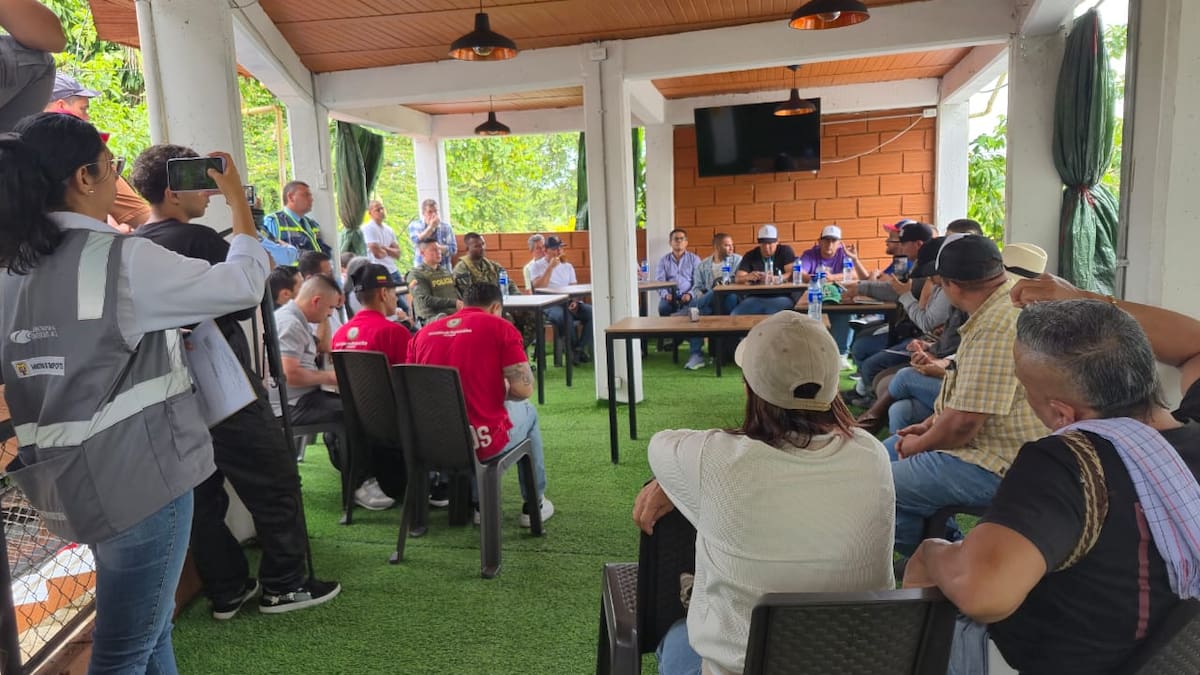 Se levantó la manifestación de la comunidad en la vereda Otú de Remedios tras varios acuerdos