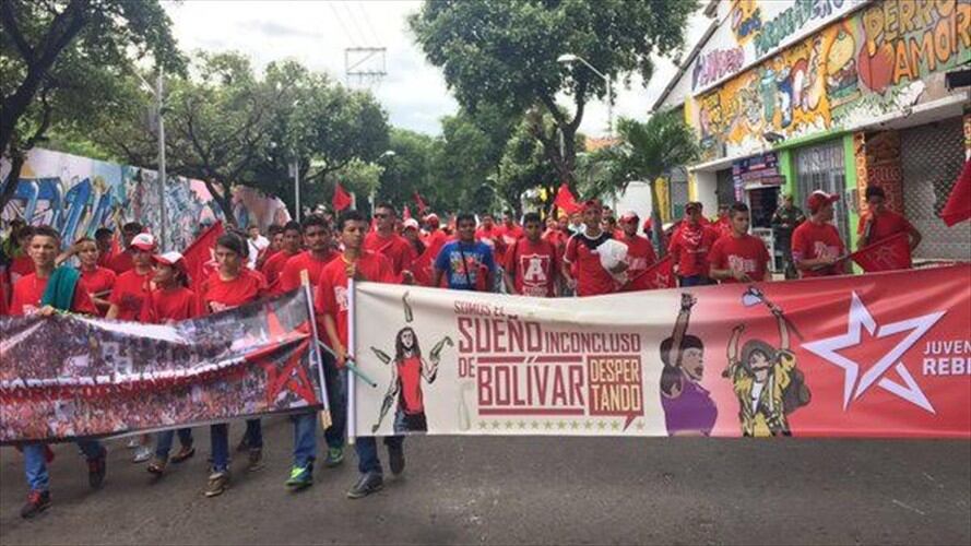 Marchas en Cúcuta. Foto: en Twitter: Juventud Rebelde del Catatumbo