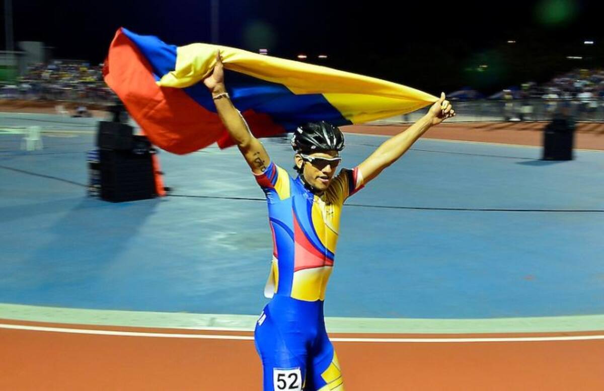 Pedro Causil ganó el oro en la contrarreloj 300 metros.