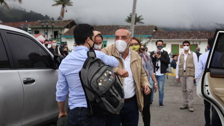 Consejero Presidencial no adquirió el COVID-19 en el Quindío