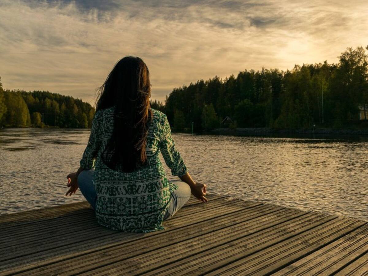 La meditación permite percibir la realidad de forma positiva