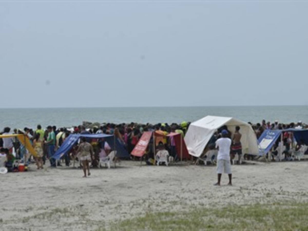 Niño se encuentra grave después de casi ahogarse en playas de Cartagena