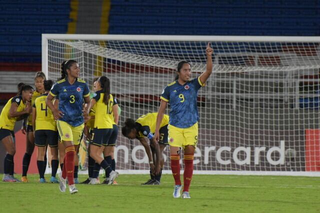 Colombia vs. Ecuador en la Copa América Femenina de 2022 en el estadio Pascual Guerrero de Cali / Colprensa