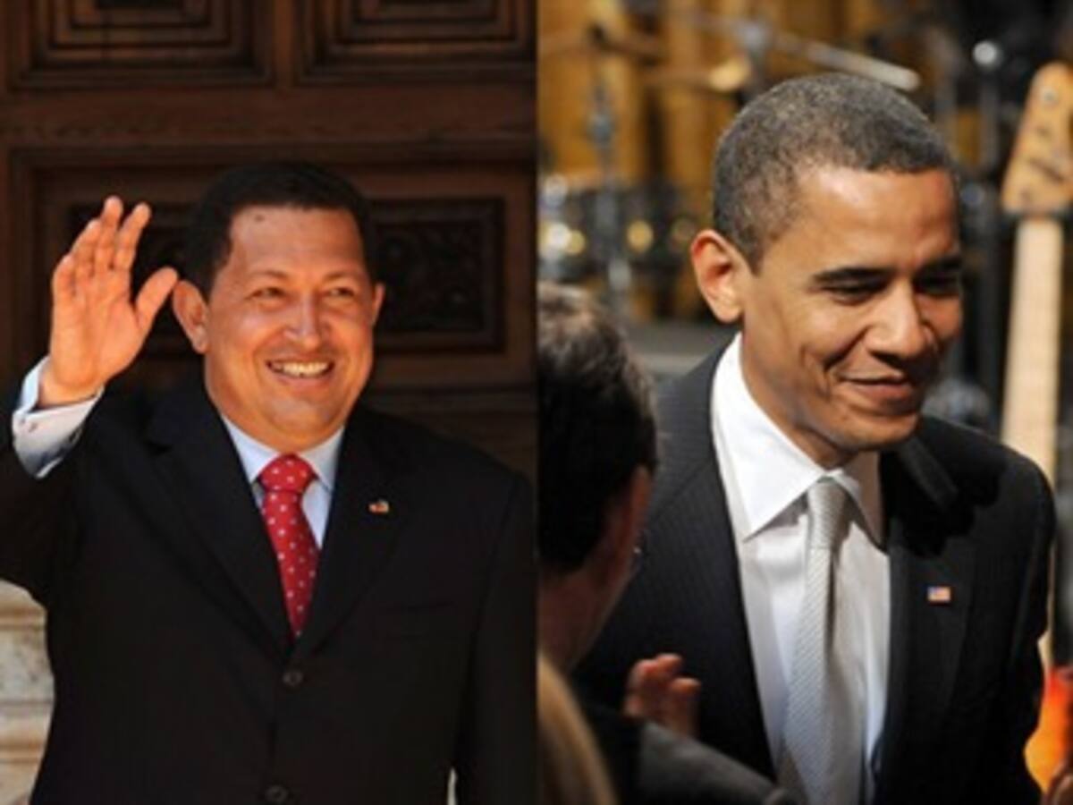 Hugo Chávez quiere hacer las paces con Barack Obama