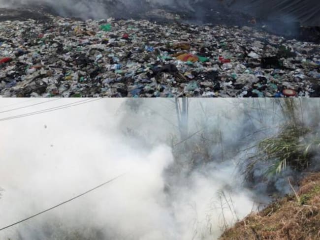 En Caldas el fin de semana estuvo marcado por los incendios forestales