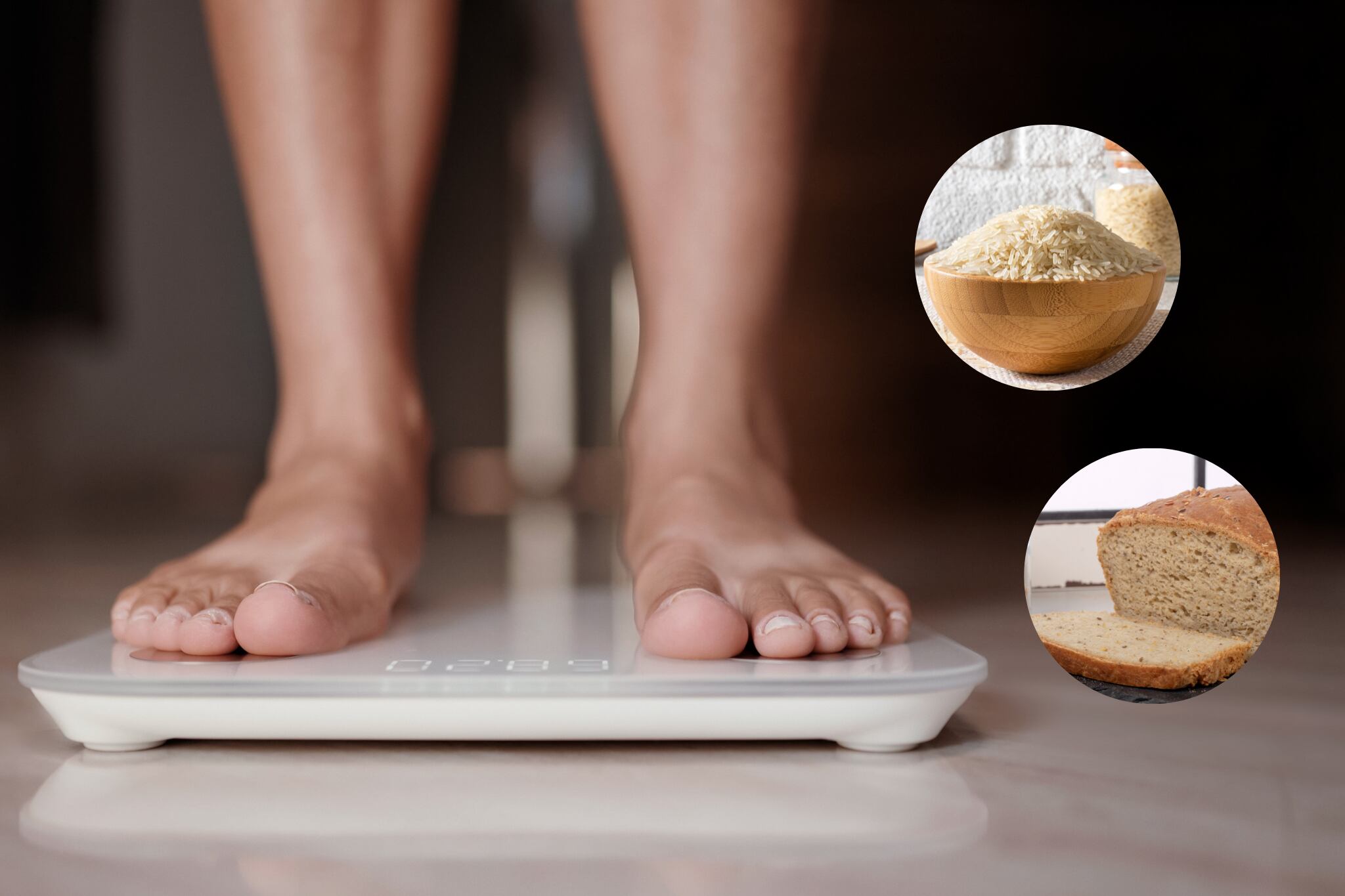 ¿Qué engorda más, comer arroz o pan? - Getty Images