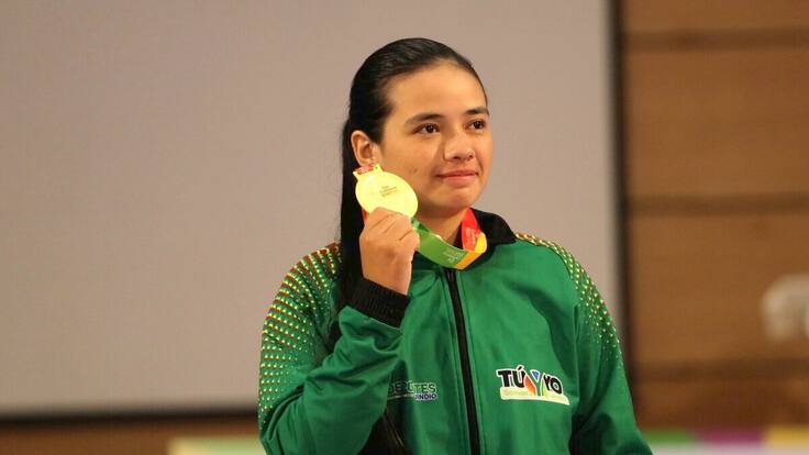Karen Daniela Parrado medalla de oro para el Quindío