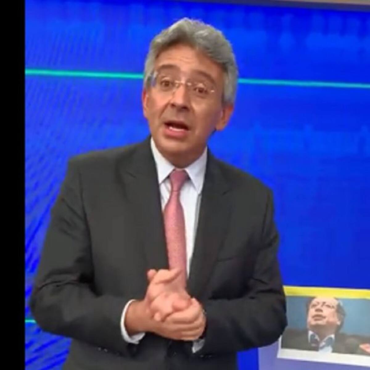 Con foto de Petro, Enrique Gómez lo invitó a debate: "¿o le da miedo?"