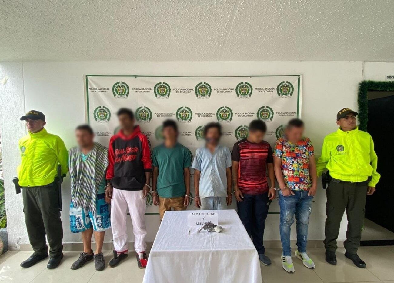 Operativos contra las estructuras delincuenciales en el Tolima.