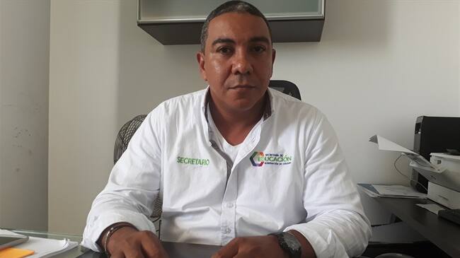 Julio César Montiel Castro, secretario de Educación de Córdoba. Foto: La Wcon Julio Sánchez Cristo