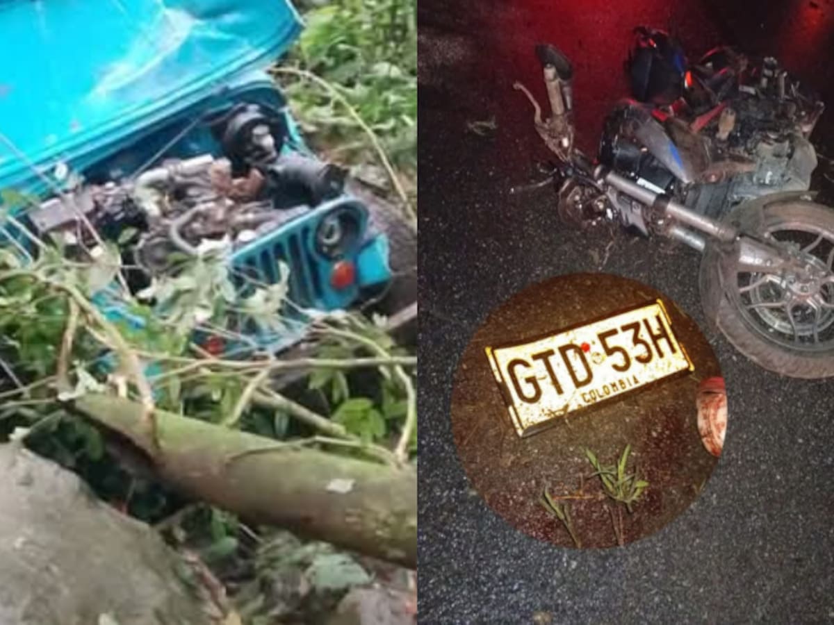 Dos fallecidos y dos heridos en tres siniestros viales en las carreteras en Caldas