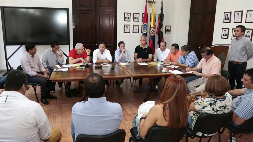 El alcalde de Cúcuta indicó, que  "los cucuteños somos personas de bien, trabajadoras y que a pesar de la crisis hemos logrado salir adelante . Foto: Cortesía/ Gobernación de Norte de Santander