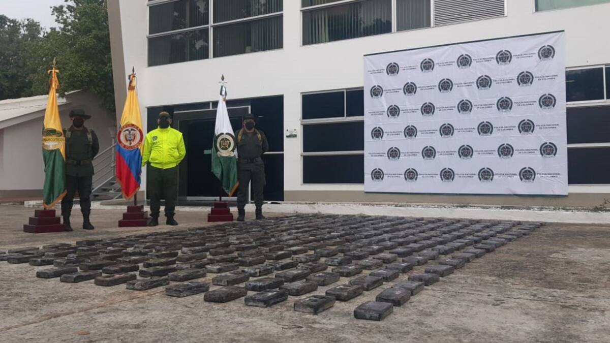 Cae cargamento de droga en la Zona Bananera del Magdalena