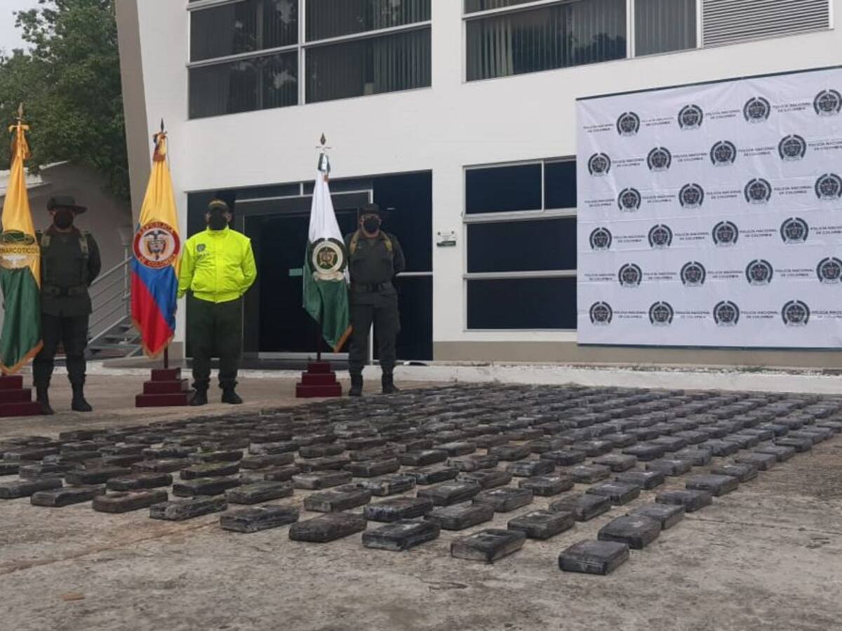 Cae cargamento de droga en la Zona Bananera del Magdalena
