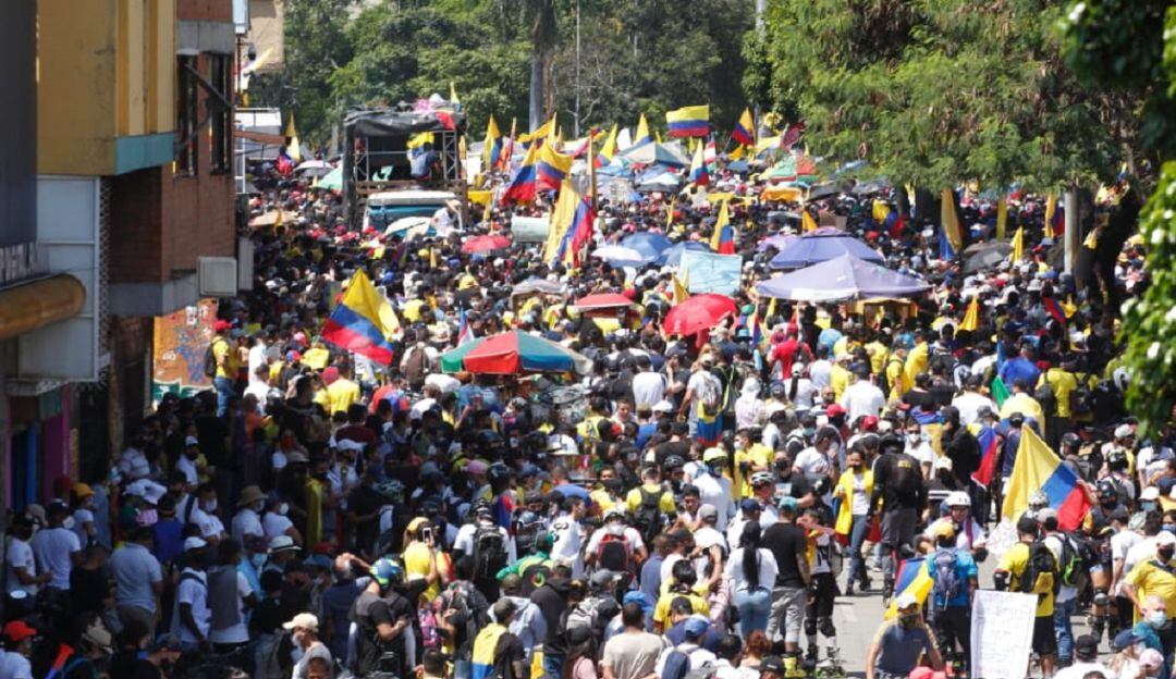 Marcha en la Loma de la Cruz