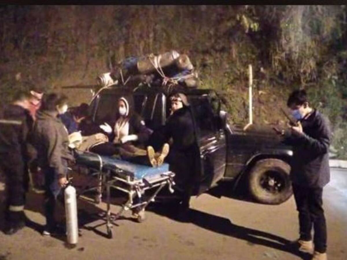 Un montañista fue rescatado cerca al Nevado del Tolima