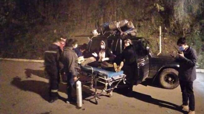 Joven rescatado en el Nevado del Tolima