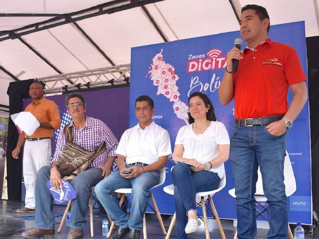Activan 35 nuevas zonas digitales en el departamento de Bolívar
