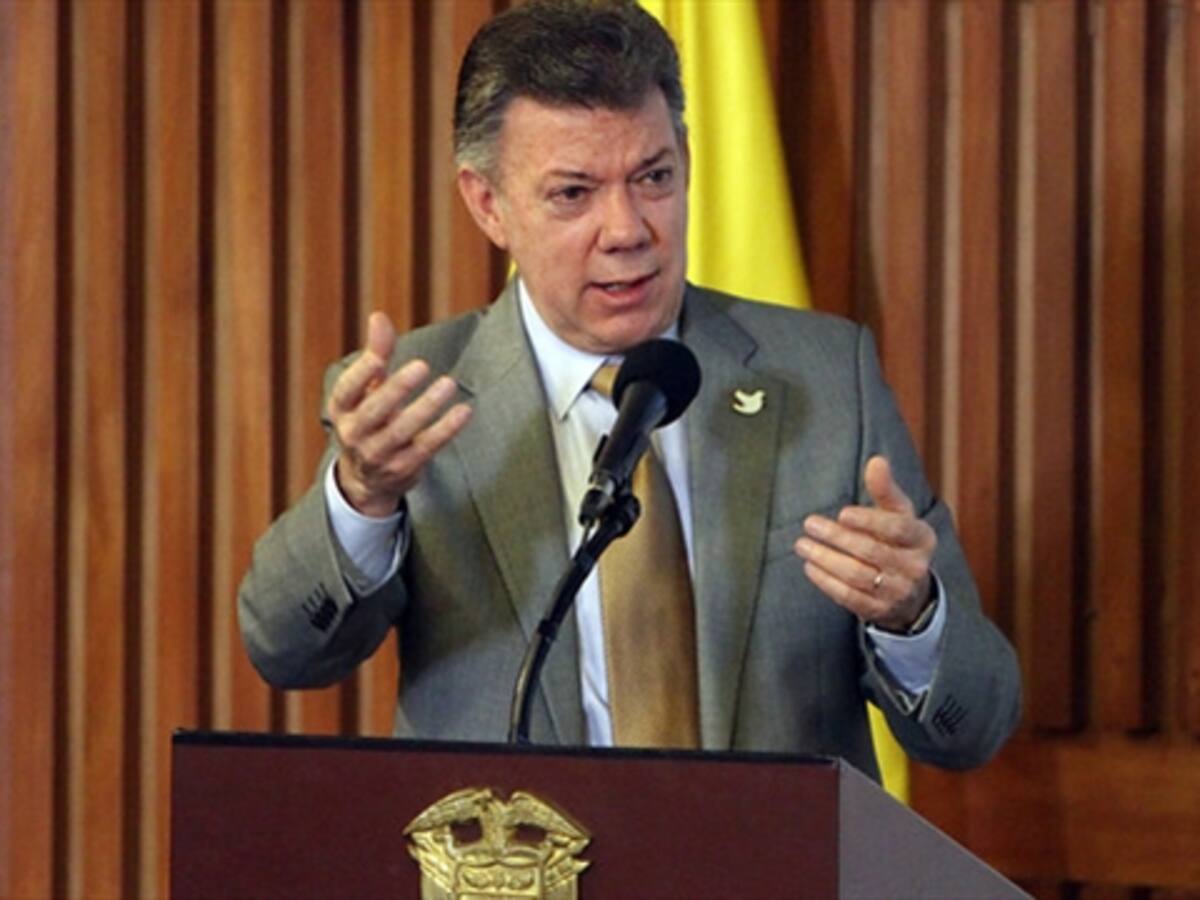 Se mantiene que colombianos refrenden los acuerdos de paz: Santos