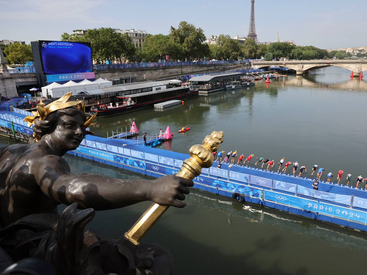 ¿Cómo se logró hacer que el Río Sena fuera escenario de triatlón en los JJ. OO.?