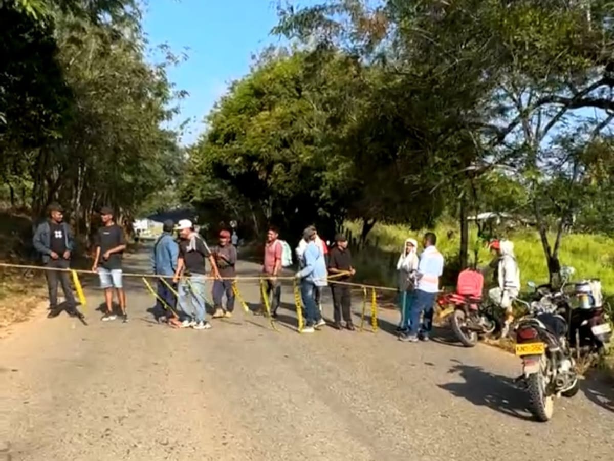 “Son temporales”: líder minero sobre bloqueos en el Bajo Cauca antioqueño
