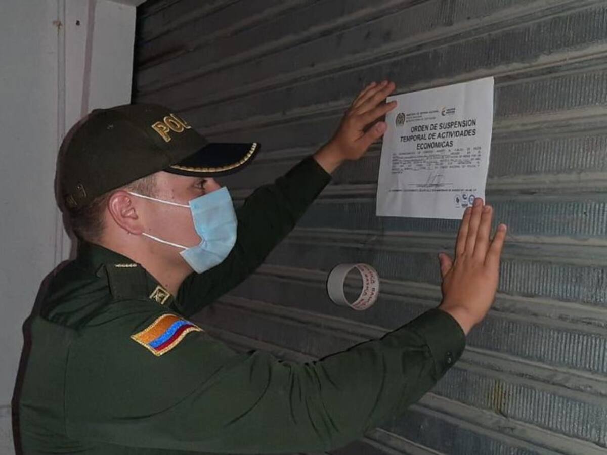 Por permitir ingreso de menores cerraron cuatro negocios en Cartagena