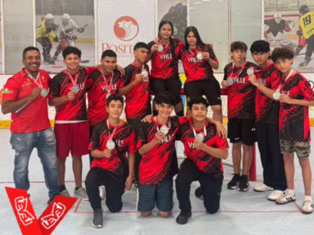 Plata para Valle en Campeonato Nacional Interligas de Hockey en Línea 2025