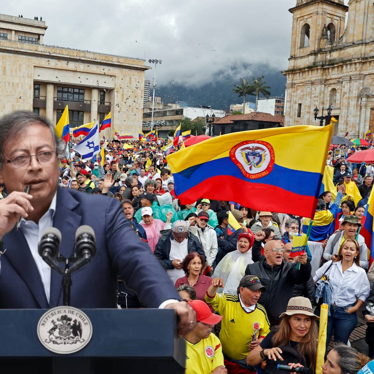 "Convocan los victimarios, pero tendrán garantías”: Petro sobre marchas de oposición