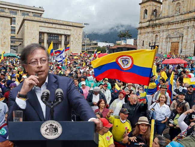 "Convocan los victimarios, pero tendrán garantías”: Petro sobre marchas de oposición