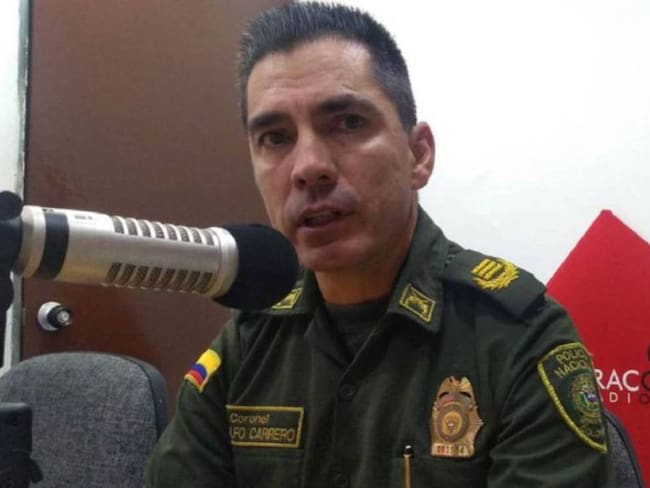 Comandante Policía Tolima
