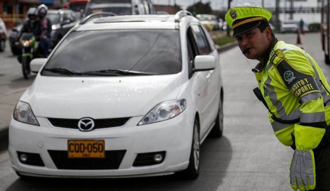 Pico y placa en Colombia. 